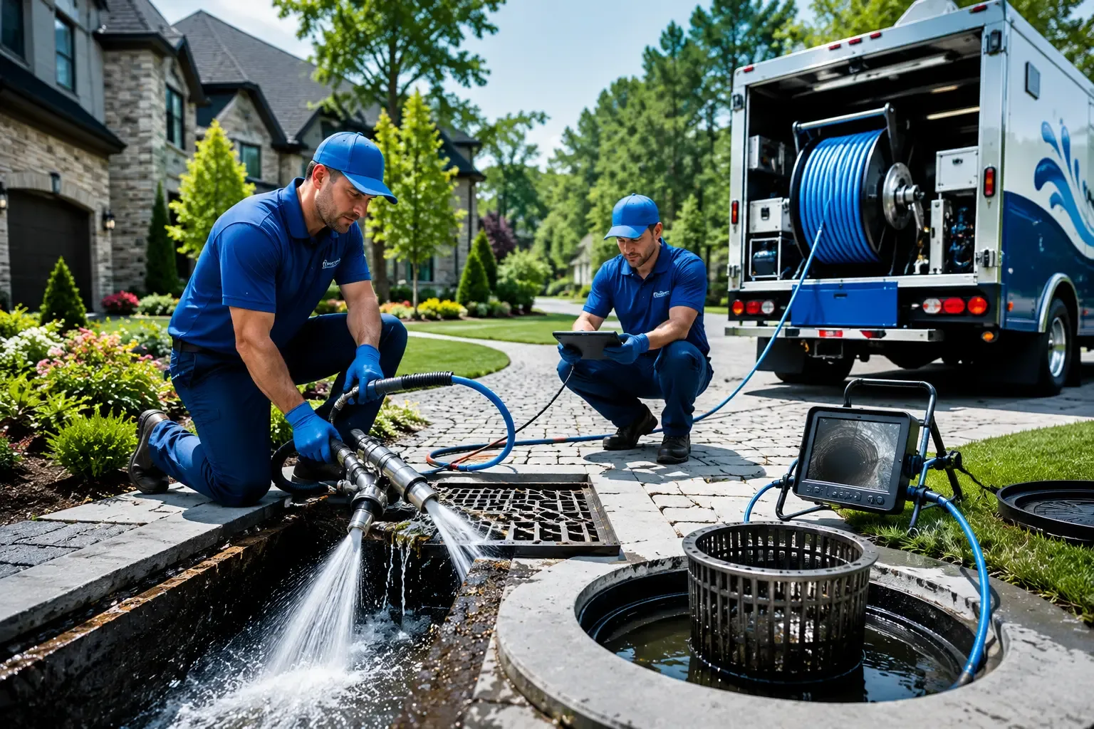 Local outdoor drain cleaning professionals in Bangor, PA